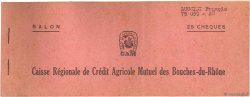 Francs FRANCE Regionalismus und verschiedenen Arles 1967 DOC.Chèque