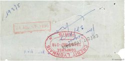 36427 Francs FRANCE régionalisme et divers Paris 1957 DOC.Chèque TB