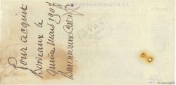 12000 Francs FRANCE régionalisme et divers Bordeaux 1907 DOC.Chèque TTB