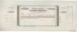 Francs FRANCE régionalisme et divers Paris 1865 DOC.Chèque SUP