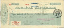 500 Francs FRANCE regionalismo e varie Paris 1926 DOC.Chèque