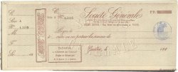 Francs FRANCE regionalism and miscellaneous Gaillac 1880 DOC.Chèque XF