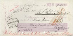 17131,95 Francs FRANCE régionalisme et divers Saint-Brieuc 1940 DOC.Chèque TTB