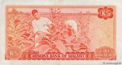 5 Kwacha MALAWI  1984 P.15f TTB