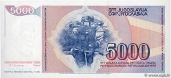 5000 Dinara YOUGOSLAVIE  1985 P.093a pr.NEUF