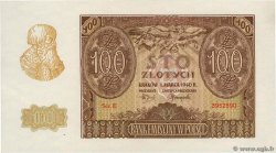 100 Zlotych POLOGNE  1940 P.097 pr.NEUF