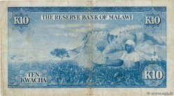 10 Kwacha MALAWI  1971 P.08a VF