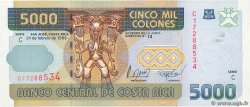 5000 Colones COSTA RICA  1999 P.268a