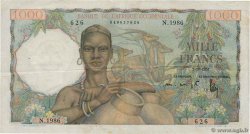 1000 Francs AFRIQUE OCCIDENTALE FRANÇAISE (1895-1958)  1951 P.42 TTB+