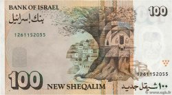 100 New Sheqalim ISRAELE  1989 P.56b BB