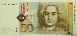 50 Deutsche Mark ALLEMAGNE FÉDÉRALE  1996 P.45 pr.NEUF
