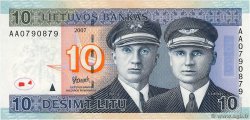 10 Litu LITHUANIA 2007 P.68 UNC