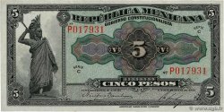 5 Pesos MEXIQUE 1915 PS.0685a