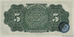 5 Pesos MEXICO 1915 PS.0685a AU