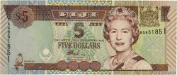 5 Dollars FIDJI  2002 P.105b
