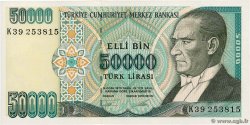 50000 Lira TURQUIE 1995 P.204 NEUF