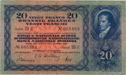 20 Francs SUISSE 1952 P.39t