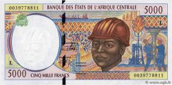 5000 Francs type 1994L GABON 2000 A.252Lf pr.NEUF