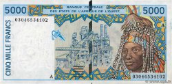 5000 Francs WEST AFRICAN STATES 2003 P.113Am
