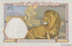 25 Francs FRENCH WEST AFRICA 1942 P.27 AU-