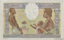 100 Francs MADAGASCAR 1948 P.040