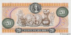 20 Pesos Oro COLOMBIA 1975 P.409c FDC