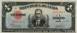 1 Peso CUBA 1936 P.069c MBC