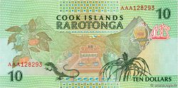 10 Dollars ÎLES COOK 1992 P.08a NEUF