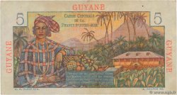5 Francs Bougainville GUYANE 1946 P.19a TTB