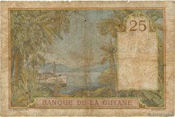 25 Francs GUYANE 1945 P.07 B