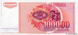 100000 Dinara YUGOSLAVIA 1989 P.097 FDC