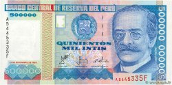 500000 Intis PERú 1988 P.146A SC+