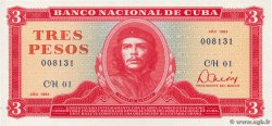 3 Pesos CUBA 1983 P.107a q.FDC