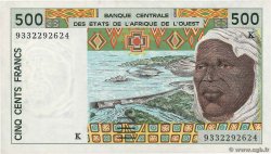 500 Francs ÉTATS DE L AFRIQUE DE L OUEST 1993 P.710Kc