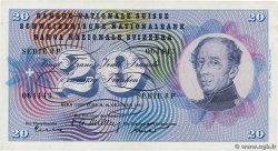20 Francs SUISSE 1955 P.46c