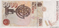 5000 Pesetas ESPAÑA 1992 P.165 EBC+