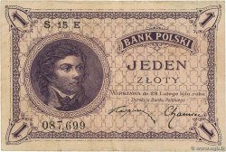 1 Zloty POLONIA 1924 P.051 MBC