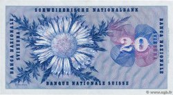 20 Francs SUISSE 1967 P.46o SUP