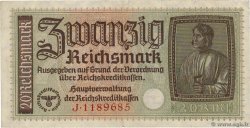 20 Reichsmark ALLEMAGNE 1940 P.R139