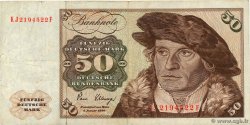 50 Deutsche Mark ALLEMAGNE FÉDÉRALE 1980 P.33d