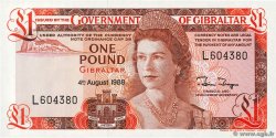1 Pound GIBRALTAR 1988 P.20e