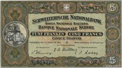 5 Francs SUISSE 1951 P.11o