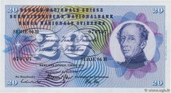 20 Francs SUISSE 1973 P.46u