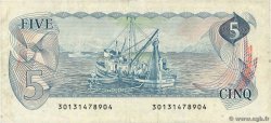 5 Dollars CANADA 1979 P.092a BB