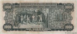 1000 Bolivianos BOLIVIA 1945 P.144 MBC+