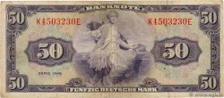 50 Deutsche Mark ALLEMAGNE FÉDÉRALE 1948 P.07a