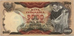 5000 Rupiah INDONÉSIE 1975 P.114a TTB