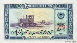 25 Lekë Spécimen ALBANIE 1976 P.44s2 NEUF