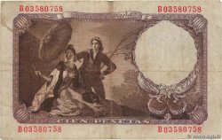 100 Pesetas ESPAGNE 1946 P.131a TB
