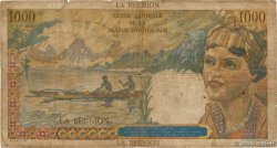 1000 Francs Union Française ÎLE DE LA RÉUNION 1946 P.47a B